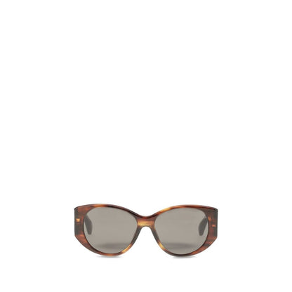 Balenciaga Brown Acetate Sunglasses