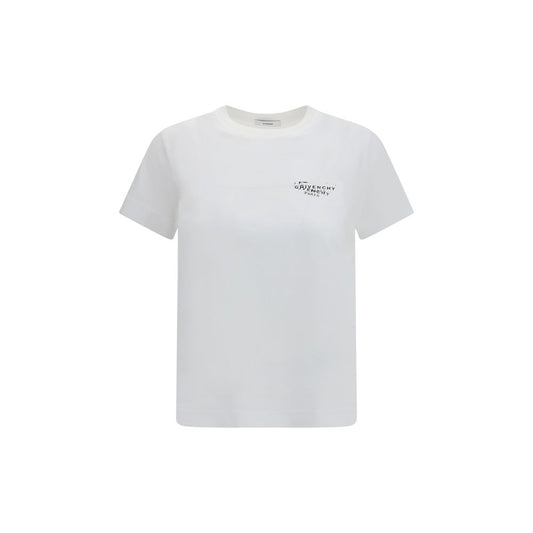 Givenchy White Cotton T-Shirt 1728,72470364320,Clothing,Givenchy,L,M,New with tags,S,T-Shirts - Clothing,White,Women