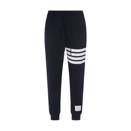 Thom Browne Blue Cotton Joggers (Workout Pants) 1728,72470364320,Blue,Clothing,IT38 | S,IT40 | M,IT42 | L,IT44 | L,Joggers (workout pants) - Sportswear - Clothing,New with tags,Sportswear - Clothing,Thom Browne,Women