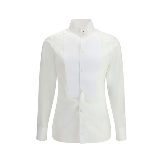 Tom Ford White Cotton Dress Shirt