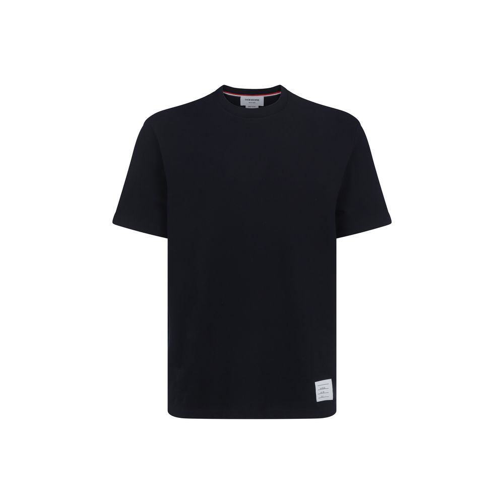 Thom Browne Blue Cotton T-Shirt