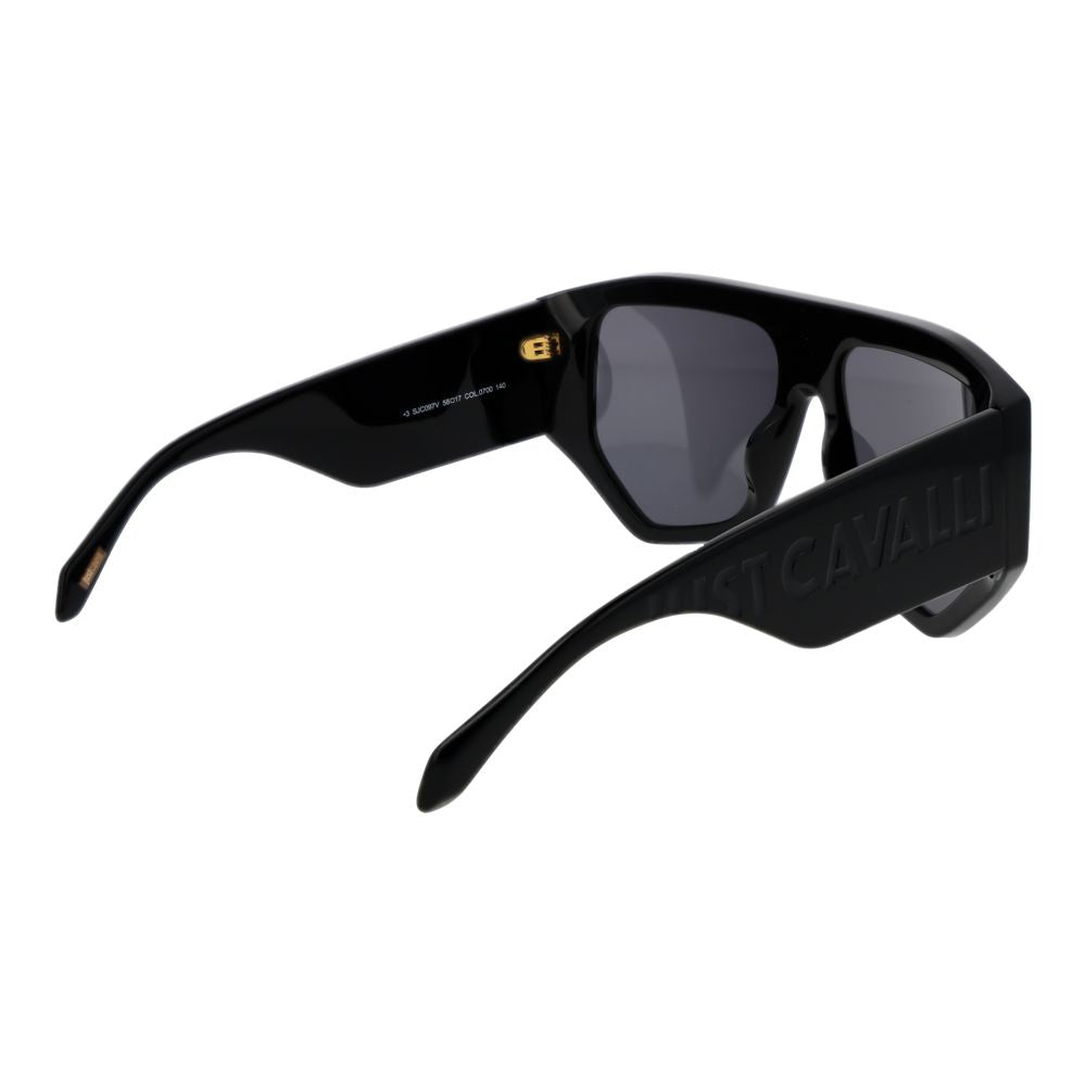 Just Cavalli Black Cellulose Acetate Sunglasses