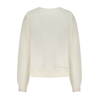 North Sails Bianco Cotton Women Sweatshirt