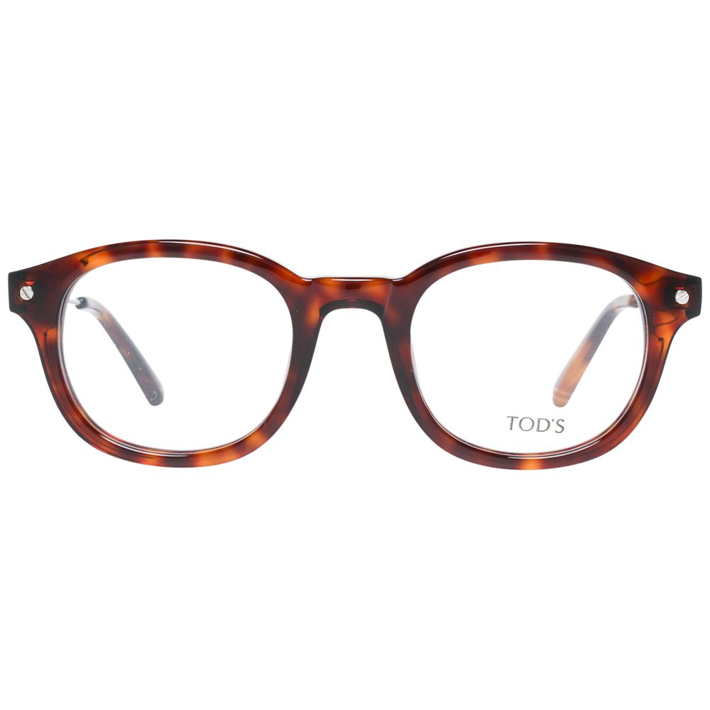 Tod's Brown Plastic Glasses (Frames) 1728,67345776800,Accessories,Brown,Glasses (Frames) - Glasses and Sunglasses - Accessories,Glasses and Sunglasses - Accessories,New with tags,Tod's,Unisex