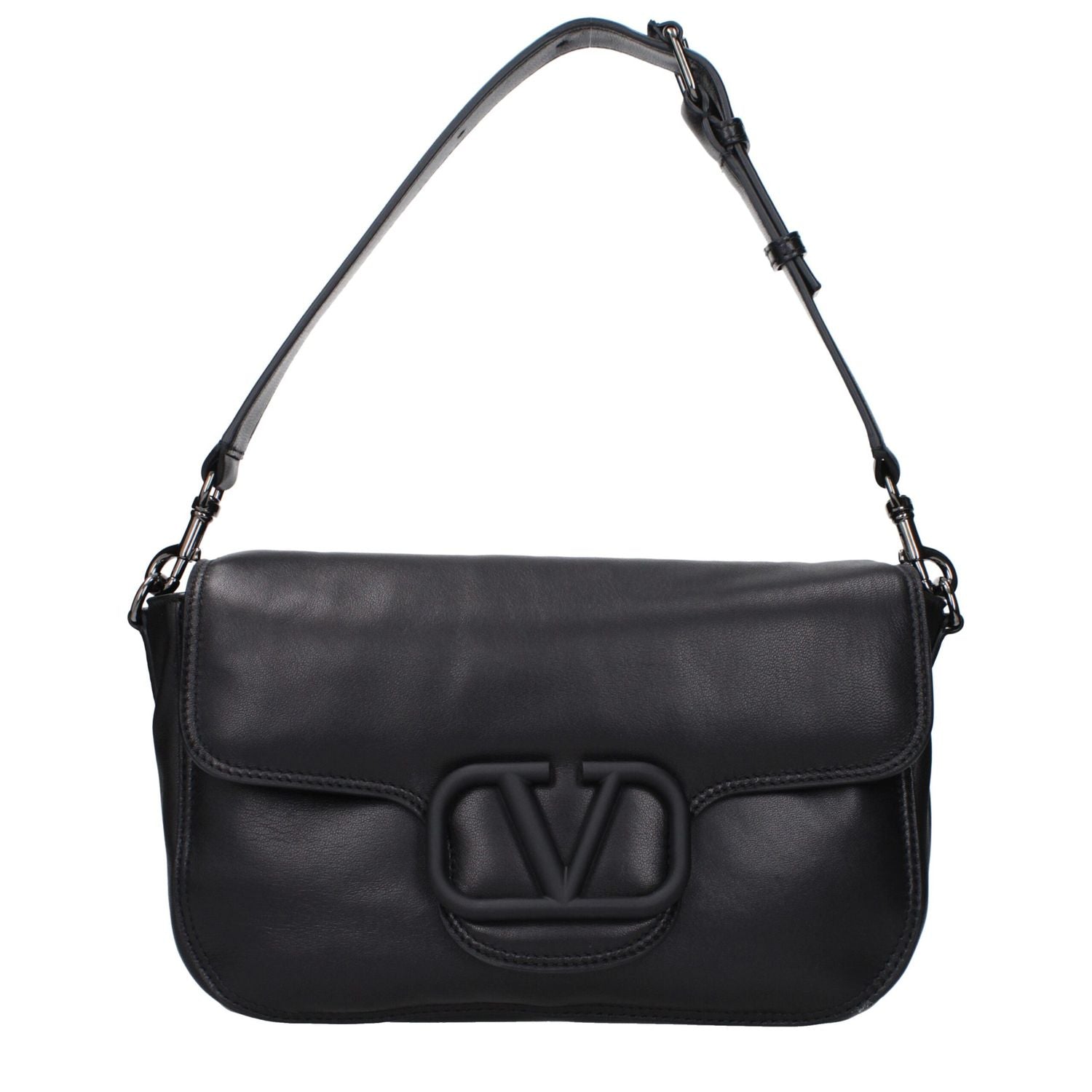 Valentino Garavani Black Leather Handbag