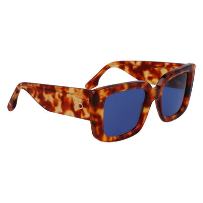 Victoria Beckham Brown Acetate Sunglasses