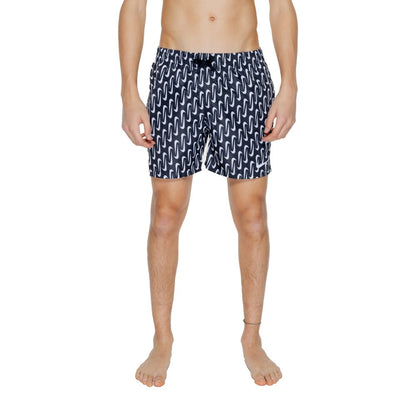 Nike Black Polyester Swim Shorts