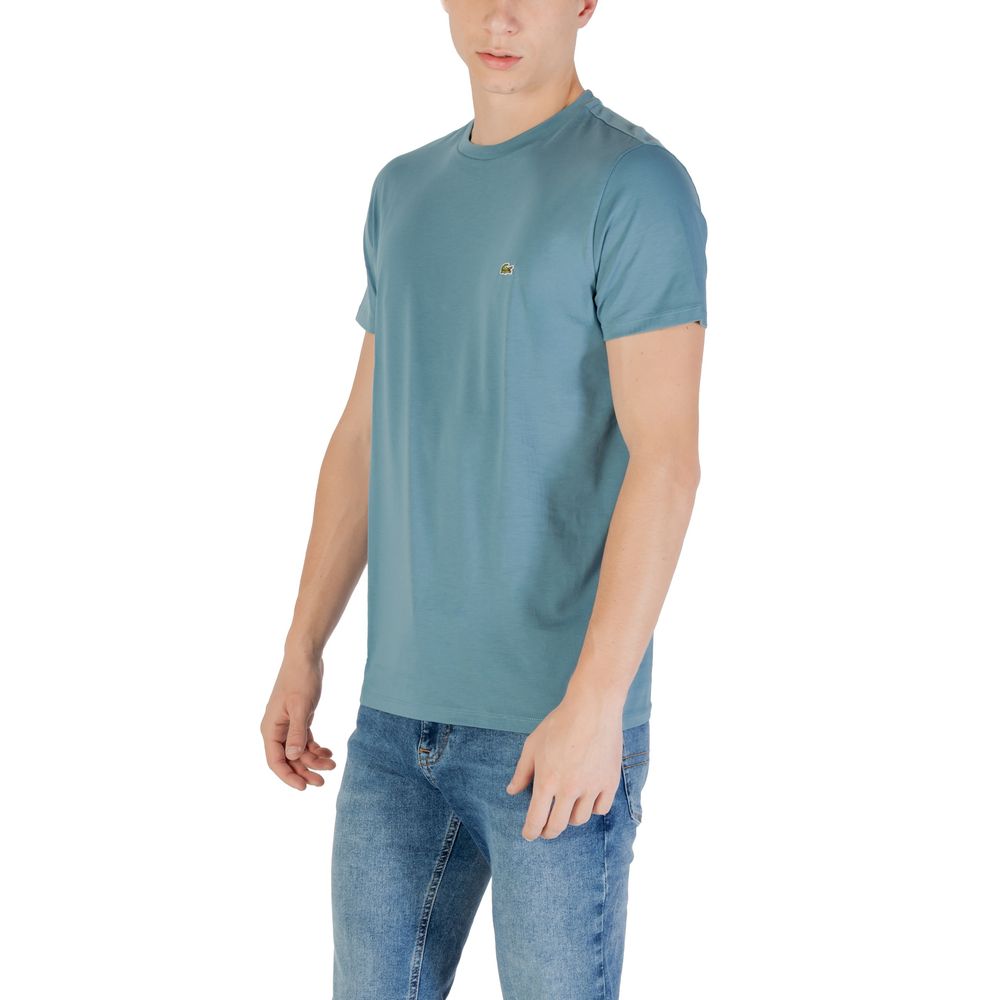 Lacoste Blue Cotton T-Shirt