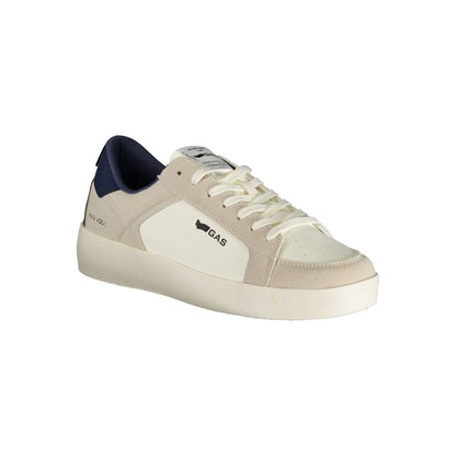 Gas White Polyurethane Men's Sneaker