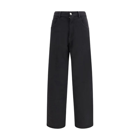 MM6 Black Cotton Athletic Pants 1728,72470364320,Athletic Pants - Pants - Clothing,Black,Clothing,L,M,MM6,New with tags,Pants - Clothing,Women