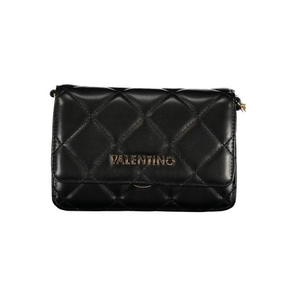 Mario Valentino Nero Polyurethane Women Shoulder Bag