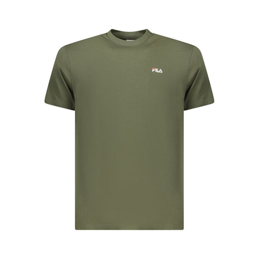 Fila Verde Organic Cotton Men T-Shirt 1728,67403481248,Clothing,Fila,Green,L,M,Men,New with tags,S,T-Shirts - Clothing,T-Shirts - T-Shirts - Clothing,XL,XXL