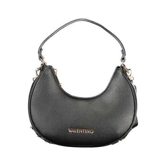 Mario Valentino Nero Poliuretano Women Shoulder Bag 1728,67403481248,Bags,Black,Handbags - Bags,Mario Valentino,New with tags,Women