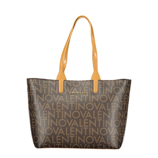 Mario Valentino Marrone Polyurethane Women Handbag