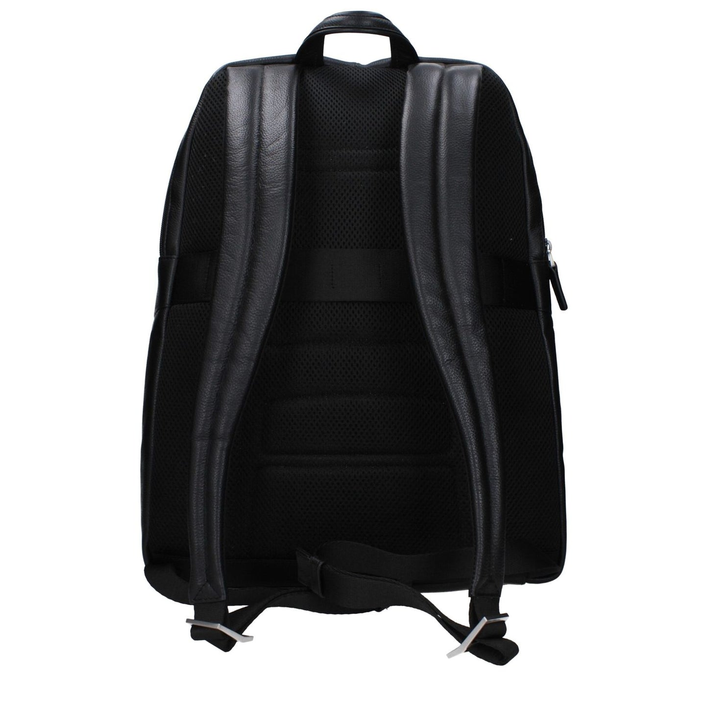 Piquadro Black Leather Backpack 1728,75667636384,Backpacks - Bags,Bags,Black,Men,New with tags,Piquadro