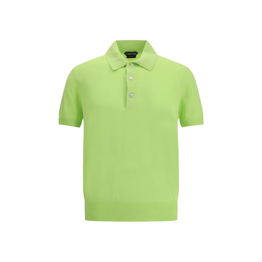 Tom Ford Bicolor Cotton Polo Shirt 1728,72470364320,Bicolor,Clothing,IT48 | M,IT50 | L,IT52 | XL,Men,New with tags,Polo Shirts - T-Shirts - Clothing,T-Shirts - Clothing,Tom Ford