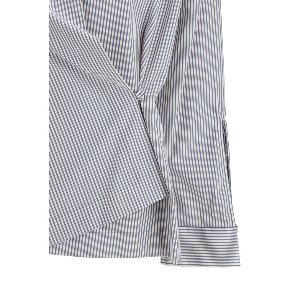 Fendi Multicolor Cotton Pattern Shirt 1728,72470364320,Clothing,Fendi,IT42 | L,Multicolor,New with tags,Pattern - Shirts - Clothing,Shirts - Clothing,Women