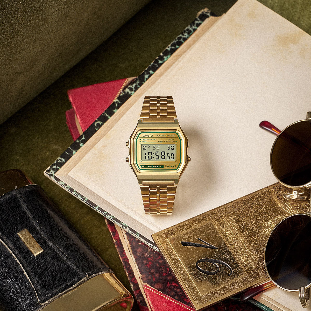 CASIO VINTAGE Mod. ICONIC - GOLD READY STOCKED WATCHES,Unisex,Wristwatch