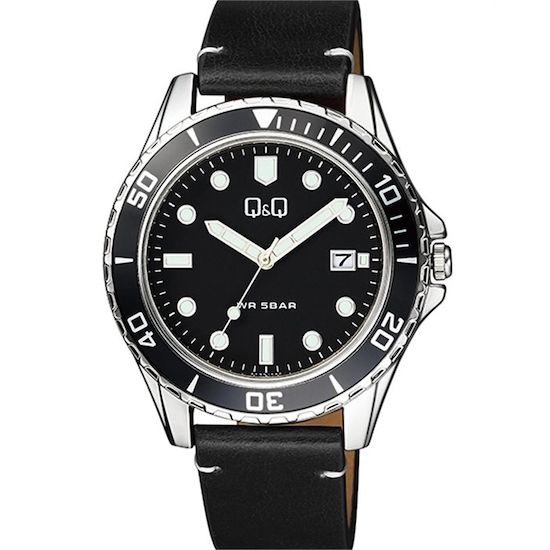 Q&Q Mod. GENT DATE Gent,READY STOCKED WATCHES,Wristwatch