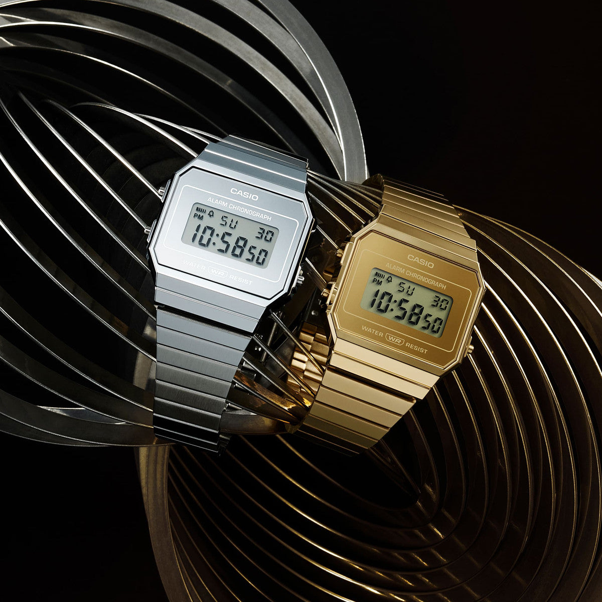 CASIO VINTAGE Mod. ICONIC SLIM DESIGN - GOLD