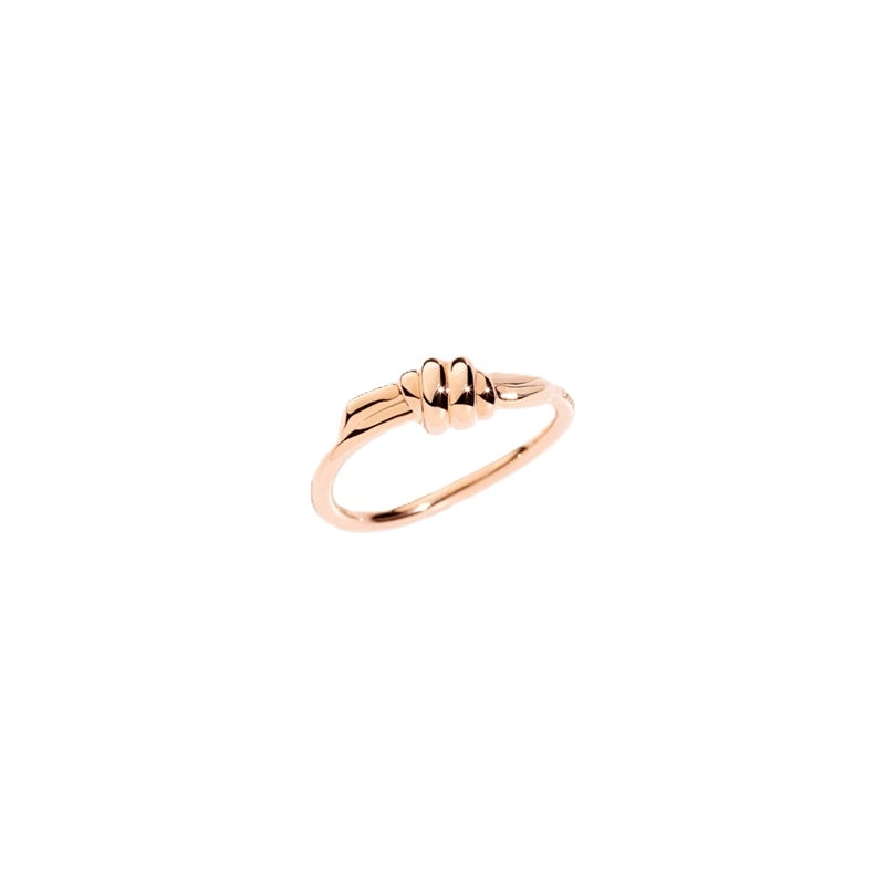 ANELLI DODO MOD. DAB9004KNOT00009R52 rose gold knot ring with unique design
