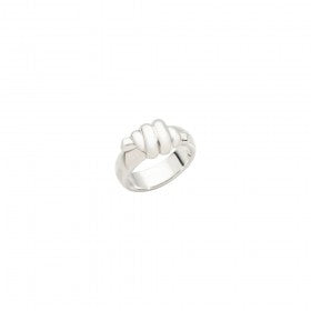 Elegant ANELLI DODO MOD. DAC2000KNOTS000AG52 silver knot ring, ideal for stylish accessories and unique jewelry collections.