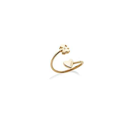 ANELLI LE BEBE MOD. LBB703-13 gold 9 kt lady's jewel from Italy, displayed in official packaging box.