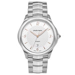 ARMANI EMPORIO SWISS Mod. ESEDRA - Automatic wristwatch with stainless steel strap, 5 ATM water resistance, and sapphire dial.