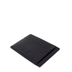 Alviero Martini Prima Classe Black Leather Cardholder for men, elegant and practical wallet with multiple card slots, compact design.