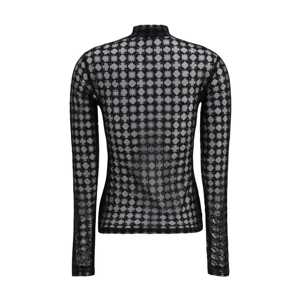 Amiri Black Polyester Pattern Shirt 1728,72470364320,Amiri,Black,Clothing,IT38 | S,IT40 | M,IT42 | L,New with tags,Pattern - Shirts - Clothing,Shirts - Clothing,Women