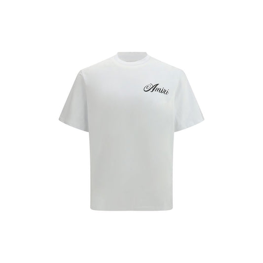 Amiri White Cotton T-Shirt Amiri