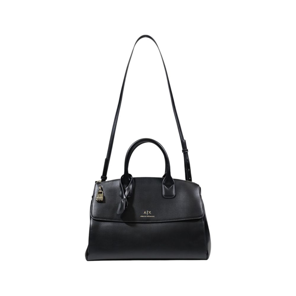 Front view with bag zipped and handles upright.