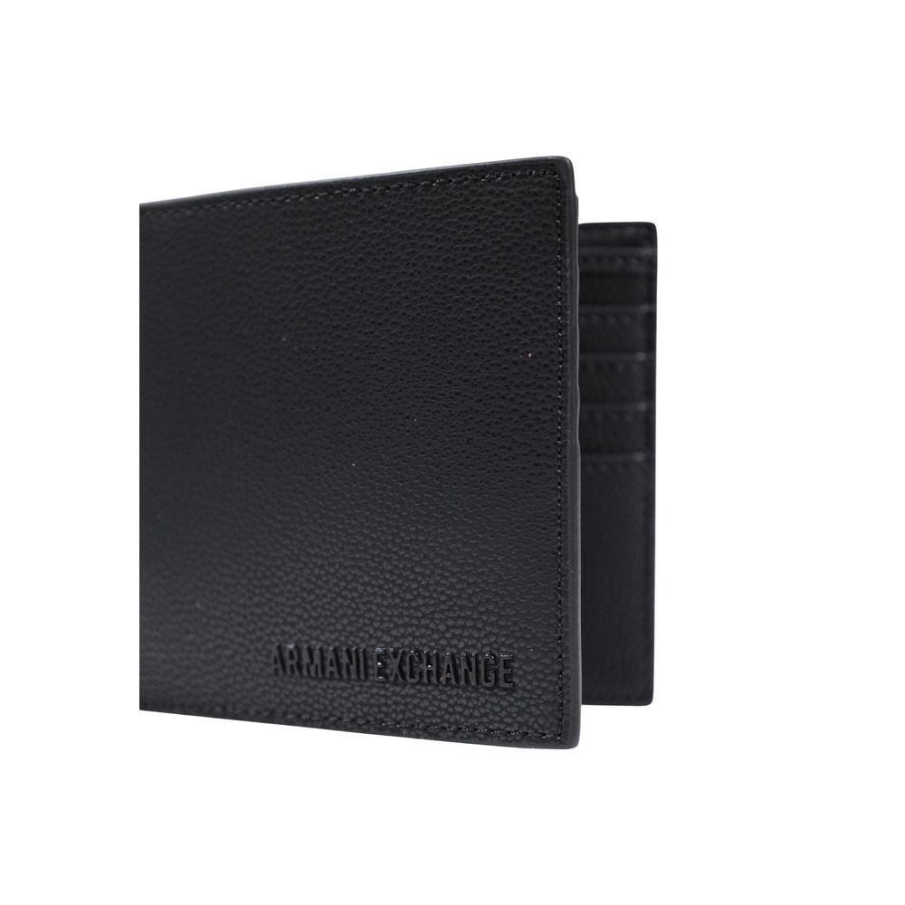 Armani Exchange Black Polyester Wallet 1728,71956299936,Accessories,Armani Exchange,Black,Men,New with tags,Wallets - Accessories,Wallets - Wallets - Accessories