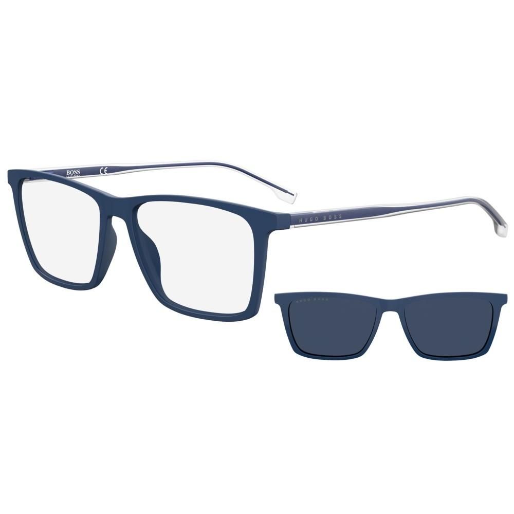 HUGO BOSS MOD. BOSS 1151_CS men's eyewear featuring large rectangular frames and dark lenses.
