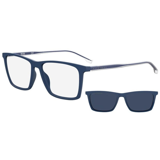 HUGO BOSS MOD. BOSS 1151_CS men's eyewear featuring large rectangular frames and dark lenses.