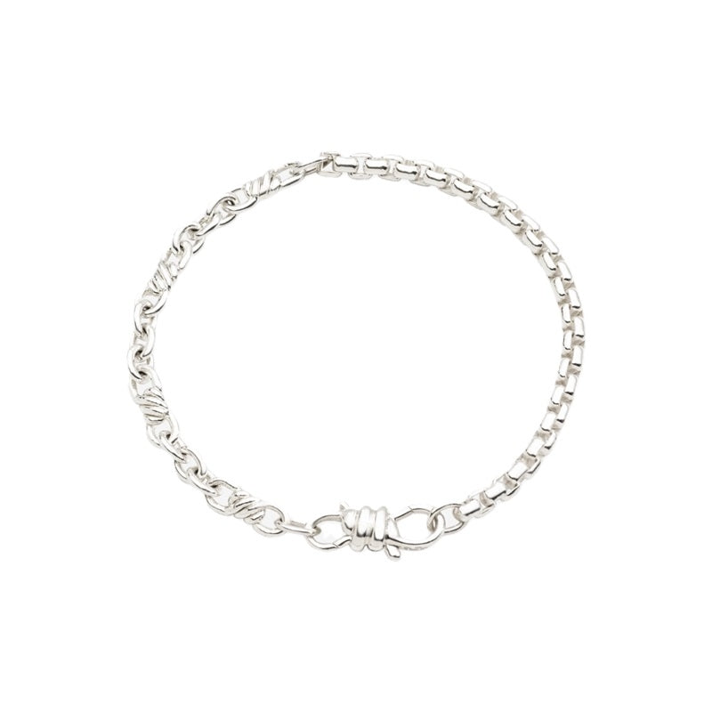 BRACCIALI DODO MOD. DBC2000KNOT000AGM silver bracelet with elegant design