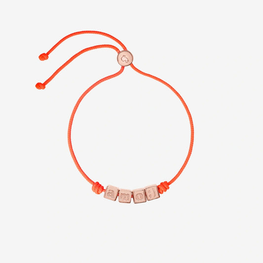 BRACCIALI DODO MOD. DBC3001LETAMRORAG DESIGNER FASHION JEWELLERY