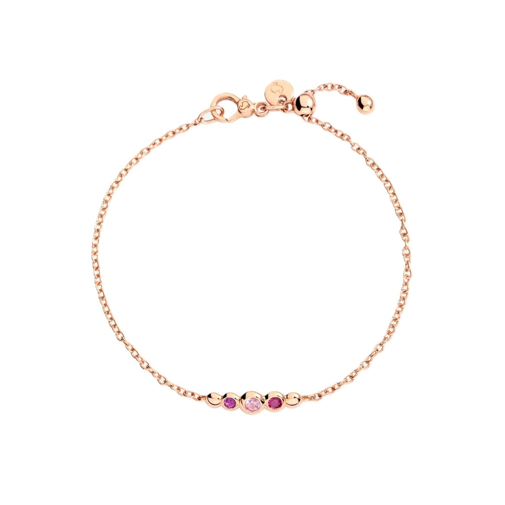 BRACCIALI DODO MOD. DBC4004BOLLIZRI9RXXL elegant bracelet with gemstones on white background