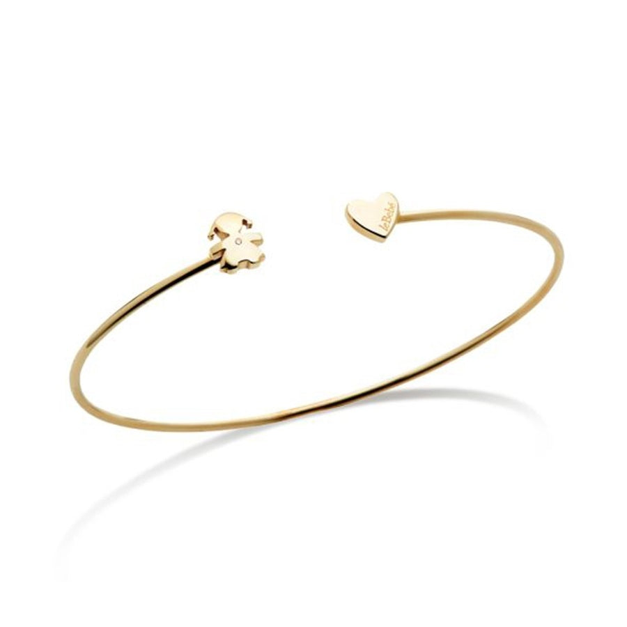 BRACCIALI LE BEBE MOD. LBB721_S gold 9 Kt lady jewel made in Italy with official box