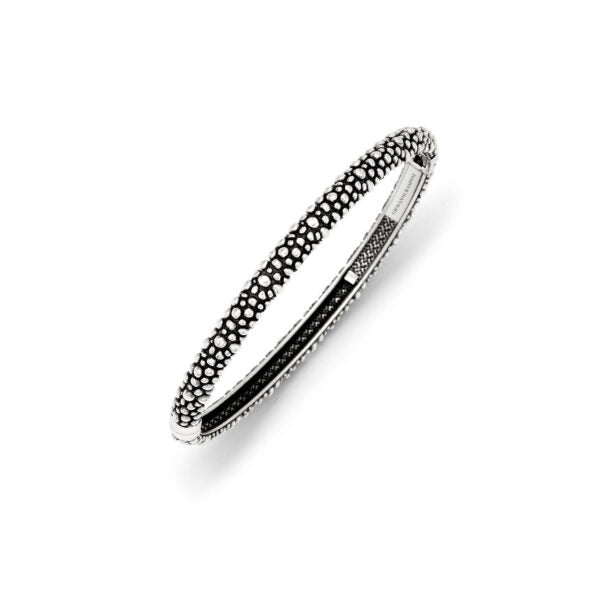BRACCIALI RASPINI MOD. 12261 silver bracelet with textured design