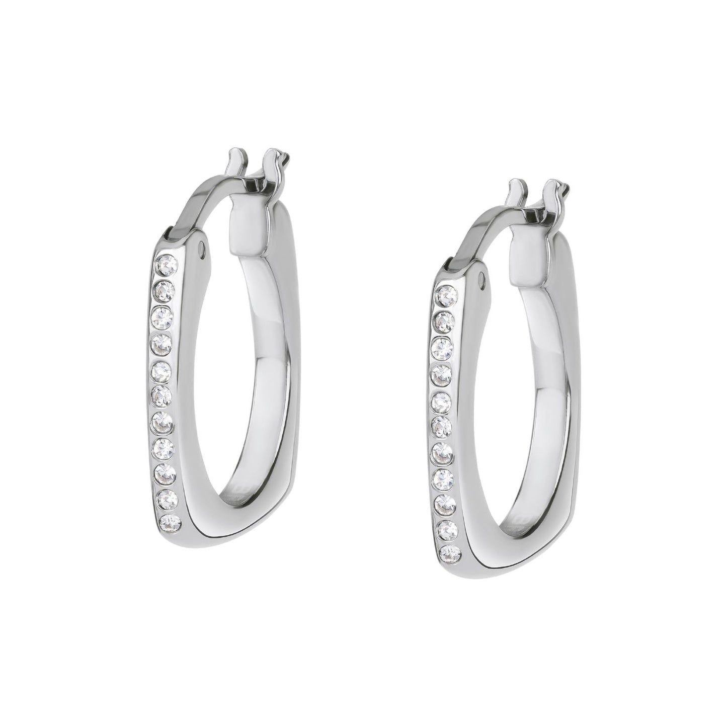 BREIL JEWELS Mod. TJ3157 silver 925° ladies earrings with quartz analog functions, in official packaging, 5 ATM water resistance.