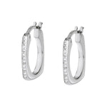 BREIL JEWELS Mod. TJ3157 silver 925° ladies earrings with quartz analog functions, in official packaging, 5 ATM water resistance.
