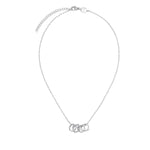 Alt Tag: BREIL JEWELS Mod. TJ3165 necklace for ladies in silver 925°, with quartz movement and multifunctional design.