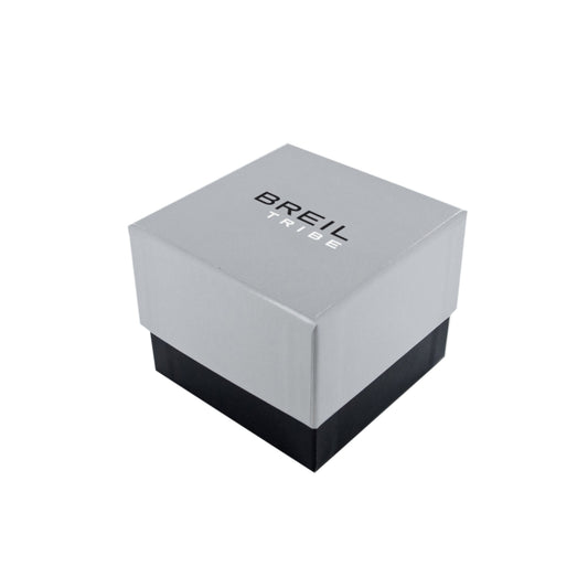 BREIL TRIBE Mod. EW0458 official packaging box for gent's quartz analog watch, water resistant 3 ATM, 41 mm case.