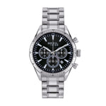BREIL TRIBE Mod. EW0656 Quartz Analog Watch for Gent, 42mm Silver Bracelet, Mineral Dial, 5 ATM Water Resistant in Official Box.