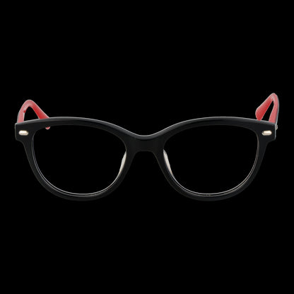 BULGET MOD. BGK6040 46A01 black and red eyeglasses