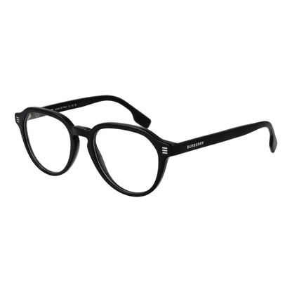 Unisex eyeglasses BURBERRY MOD. 0BE2368 523001 in black frame, featuring round lenses for a modern and stylish look.