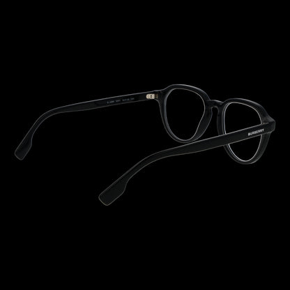 Side view of BURBERRY MOD. 0BE2368 523001 unisex eyeglasses in black frame.