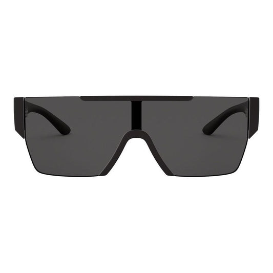 BURBERRY MOD. BE 4291 sunglasses for gentlemen, sleek black frame and dark lenses.