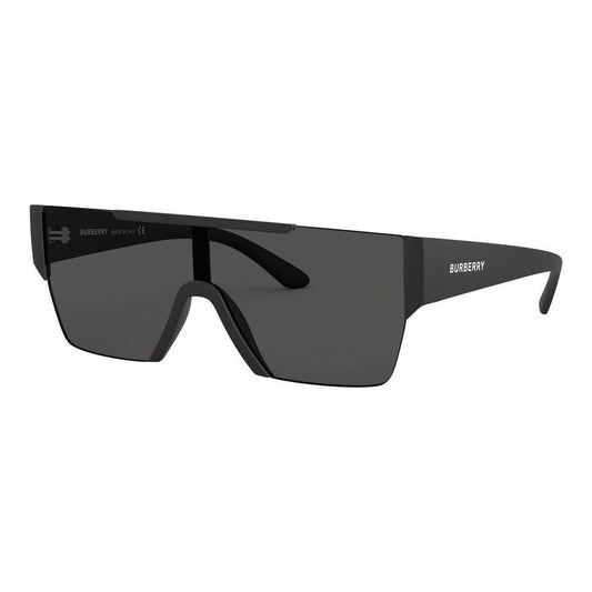 BURBERRY MOD. BE 4291 gentleman's sunglasses in sleek black design.